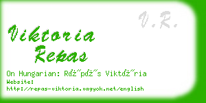viktoria repas business card